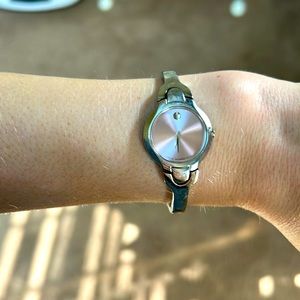 Movado women’s stainless steel water resistant sapphire crystal watch